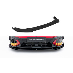 Első splitter Volkswagen Golf GTI Clubsport Mk8 Facelift (Fekete + Fényes szárnyak)