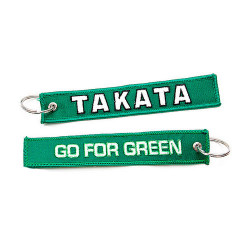 Kulcstartó Takata go for green zöld