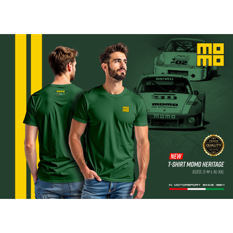 Pólók Póló MOMO STACK, zöld | race-shop.hu