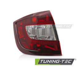Bal hátsó lámpa sötétpiros TYC SKODA RAPID 12-17 SEDAN-hoz