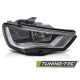 Világítás Fényszóró fekete jobb oldal TYC AUDI A3 8V 12-16-hoz | race-shop.hu