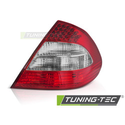 LED hátsó lámpa piros-fehér jobb oldal TYC MERCEDES W211 06-09 4D-hez