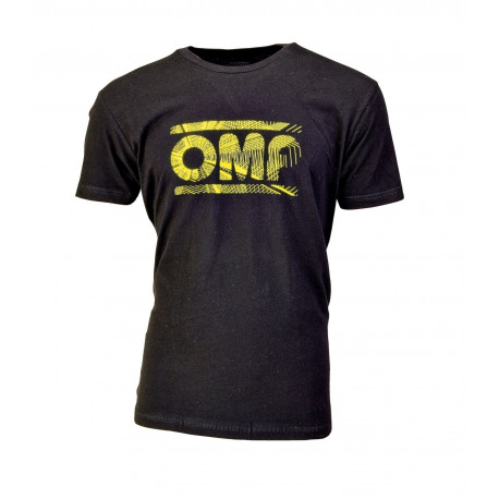 Pólók OMP racing rövid ujjú (T-Shirt) fekete | race-shop.hu