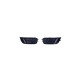 Body kitek és vizuális kiegészítők RACES ködlámpa keret Audi A1 8X Gloss Black-hoz | race-shop.hu