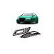 Body kitek és vizuális kiegészítők Ködlámpa keret Audi A4 B8 Facelift Fényes fekete | race-shop.hu