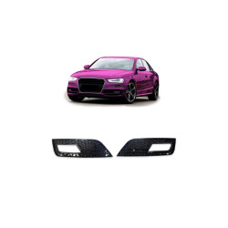 Ködlámpa burkolatok Audi A4 B8 Facelift Gloss Black