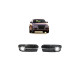 Body kitek és vizuális kiegészítők RACES ködlámpa keret Audi Q5 8R Facelift Chrome Black-hoz | race-shop.hu