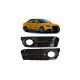 Body kitek és vizuális kiegészítők RACES ködlámpa keret Audi A4 B8 Gloss Black-hoz | race-shop.hu