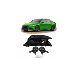 Ködlámpa burkolatok Audi A4 B9 Gloss Black