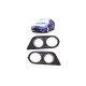 Body kitek és vizuális kiegészítők Ködlámpa burkolatok BMW 3 E46-hoz | race-shop.hu