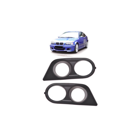 Body kitek és vizuális kiegészítők Ködlámpa burkolatok BMW 3 E46-hoz | race-shop.hu