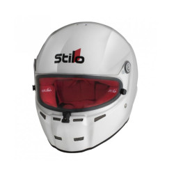 Zárt gokart sisak STILO ST5FN, fehér/piros
