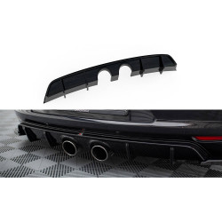 Hátsó diffúzor V2 Volkswagen Scirocco Mk3 (R32 kipufogó) – sérült