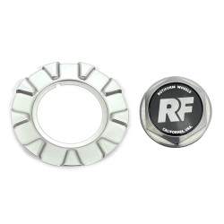 Rotiform RSE kerék középső kupak, Ezüst