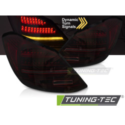 LED hátsó lámpák piros füst SEQ MERCEDES C-CLASS W205 14-21-hez