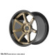 ALU disky STROM STROM DS-15 felni 18x10.5 5x114.3 73.1 ET10, Fényes Fekete / Szatén Bronz | race-shop.hu