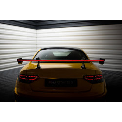 Carbon hátsó spoiler felső „Swan” rögzítéssel + LED Audi A5 Coupe 8T