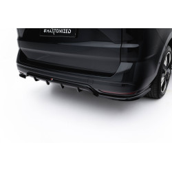 MAXTON DESIGN hátsó splitter Volkswagen Multivan Long T7-hez (függőleges sávokkal), fényes fekete