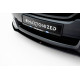 Body kitek és vizuális kiegészítők Street Pro Első szplitter Subaru Impreza WRX STI Mk3 Facelift (fekete-piros) | race-shop.hu