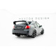 Body kitek és vizuális kiegészítők Street Pro Hátsó Difúzor Subaru Impreza WRX STI Mk3 Facelift (vörös) | race-shop.hu