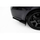 Body kitek és vizuális kiegészítők Street Pro hátsó oldalsó diffúzor toldatok + sárfogók Subaru Impreza WRX STI Mk3 Facelift (fekete-piros) | race-shop.hu