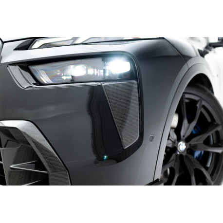 Body kitek és vizuális kiegészítők MAXTON DESIGN első lökhárító légbeömlő burkolatok BMW X7 M-Pack G07 Facelift-hez, prepreg karbon | race-shop.hu