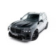 Body kitek és vizuális kiegészítők Prepreg Carbon Splitter szett V2 BMW X7 M-Pack G07 Facelift | race-shop.hu
