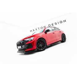 MAXTON DESIGN küszöb toldatok Audi RSQ8 Mk1 Facelift-hez, fényes fekete