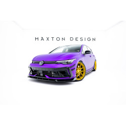 Első splitter V.3 + flaps Volkswagen Golf R Mk8 Facelift