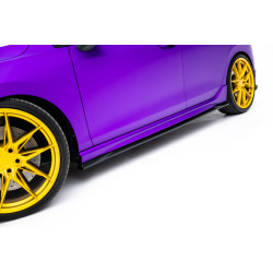 MAXTON DESIGN küszöb toldatok Volkswagen Golf R Mk8 / Mk8 Facelift-hez, fényes fekete, V5