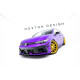 Body kitek és vizuális kiegészítők MAXTON DESIGN Street Pro első splitter Volkswagen Golf R Mk8 Facelift-hez, fekete | race-shop.hu