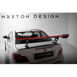 MAXTON DESIGN karbon szárny belső tartókkal + LED BMW 1 M E82-höz, V1
