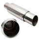 Egyfalú kör alakú Hátsó kipofugó dob RACES Chrome 89mm, bemeneti 2,5" (63mm) | race-shop.hu