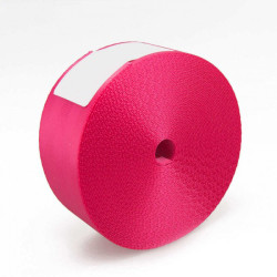 Univerzális biztonsági öv heveder tekercs RACES 10 m, rózsaszín