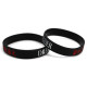 Rubber wrist band Dream Chaser karszalag (Fekete) | race-shop.hu