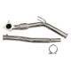 Down pipe, dump pipe Downpipe for Audi A3/S3/TT (8P/8J) 2.0 TFSI - 2004-13 | race-shop.hu