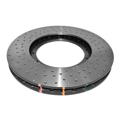 DBA 5000 series Crossed Drilled, Slotted & Dimpled Rotor Only DBA52774.1XD (2 pcs)