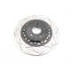 DBA fékek DBA 5000 sorozat T3 réselt fekete sapka DBA52314BLKS (2 pcs) | race-shop.hu