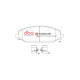 DBA fékek DBA fékkészlet 4000 Series T3 réselt és Xtreme Performance fékbetétek DBA43266S-15195XP | race-shop.hu