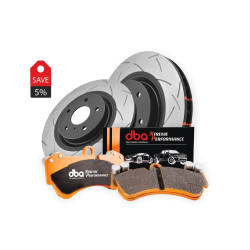 DBA fékkészlet 4000 Series T3 réselt és Xtreme Performance fékbetétek DBA42962S-2176XP