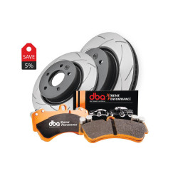 DBA fékkészlet 4000 Series T3 réselt és Xtreme Performance fékbetétek DBA42959S-2063XP