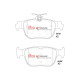 DBA fékek DBA fékkészlet 4000 Series T3 réselt és Xtreme Performance fékbetétek DBA42809S-15092XP | race-shop.hu