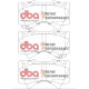 DBA fékek DBA fékkészlet 4000 Series T3 réselt és Xtreme Performance fékbetétek DBA42724S-1838XP | race-shop.hu