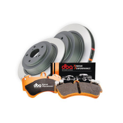 DBA fékkészlet 4000-es sorozat és Xtreme Performance fékbetétek DBA42656-10-1521XP
