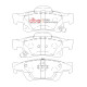 DBA fékek DBA fékkészlet 4000 Series T3 réselt és Xtreme Performance fékbetétek DBA42637S-2217XP | race-shop.hu