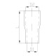 Csökkentő egyenes csatlakozó Szilikon cső egyenes szűkítő RACES Basic 76mm (3") - 83mm (3,27") (turbócső) | race-shop.hu