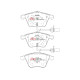 DBA fékek DBA Brake Pads Street Performance, Front Axle DB2210SP | race-shop.hu
