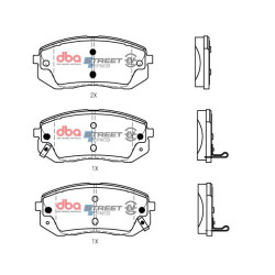 DBA Street Soro seat EV fékbetétek DB2174SSEV