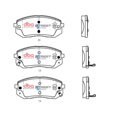 DBA fékek DBA Street Soro seat EV fékbetétek DB2174SSEV | race-shop.hu