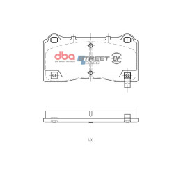 DBA Street Series EV Fékbetétek DB15158SSEV